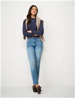 Modal Rich Frill Neck Blouse