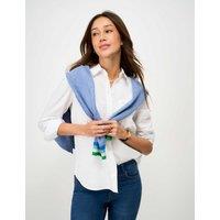 Crew Clothing Relaxed Fit Pure Cotton Shirt White