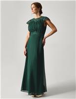 Chiffon Lace Maxi Dress