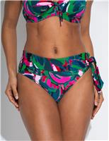 Heatwave Tie Side Roll Top Bikini Bottoms