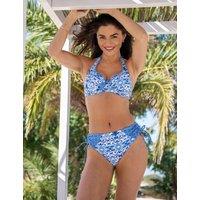 Pour Moi St Lucia Adjustable Brief Blue Mix
