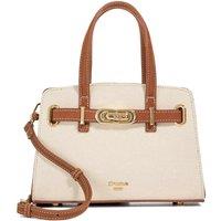Dune London Mini Belted Tote Bag Natural