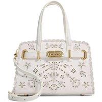 Dune London Mini Belted Tote Bag White