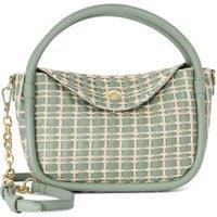 Dune London Woven Mini Grab Bag Sage