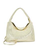 Dune London Woven Shoulder Bag Green