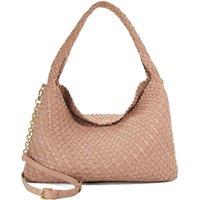 Dune London Woven Shoulder Bag Blush