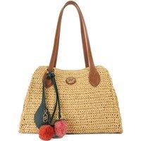 Dune London Raffia Tote Bag Natural