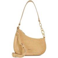 Dune London Leather Chain Strap Shoulder Bag Taupe