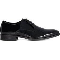 Dune London Patent Leather Derby Shoes Black