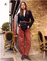 High Waisted Barrel Leg Jeans