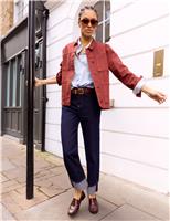 Denim Relaxed Utility Jacket