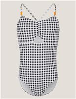 Gingham Swimsuit (7-15 Yrs)