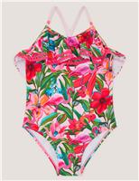 Tropical Flamingo Swimsuit (3-13 Yrs)