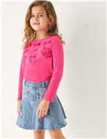 Denim Embroidered Skirt (3-13 Yrs)
