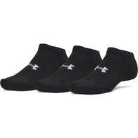 Under Armour 3 Pack Performance Trainer Socks Black