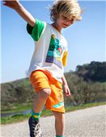 Pure Cotton Outdoors Graphic T-Shirt (1-12 Yrs)