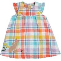 Frugi Pure Cotton Checked Dress (3-24 Mths) Multi