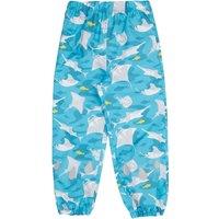 Frugi Sealife Waterproof Trousers (2-10 Yrs) Blue