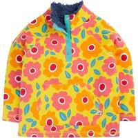 Frugi Pure Cotton Floral Sweatshirt (1-10 Yrs) Yellow