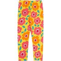 Frugi Cotton Rich Floral Leggings (1-10 Yrs) Yellow