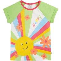 Frugi Pure Cotton Sun T-Shirt (1-10 Yrs) White
