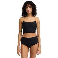 Billabong Tanlines Textured Contrast Trim Swim Shorts Black