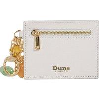 Dune London Leather Coin Purse White