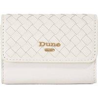 Dune London Foldover Purse White
