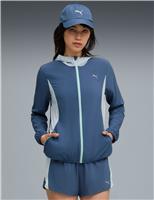 Puma Run Velocity Woven Running Jacket Bright Pink