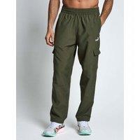 Puma Essentials No.1 Logo Woven Cargo Joggers Khaki