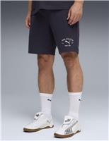 Puma Class Graphic Cotton Rich Shorts Navy