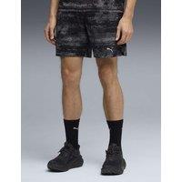 Puma Velocity Printed Sport Shorts Black