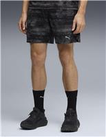 Puma Velocity Printed Sport Shorts Black
