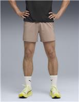 Puma Dreamrun 5" Running Shorts Stone