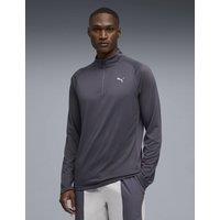 Puma PWR Train Quarter Zip Top Grey