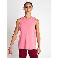Under Armour Rival Cotton Rich Vest Top Hot Pink
