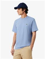 Lacoste Pure Cotton Crew Neck T-Shirt Light Blue