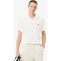 Lacoste Slim Fit Cotton Rich Polo Shirt White