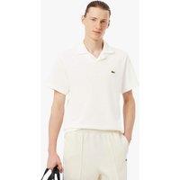 Lacoste Slim Fit Cotton Rich Polo Shirt White