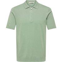 ONLY & SONS Zip-Up Polo Shirt Green