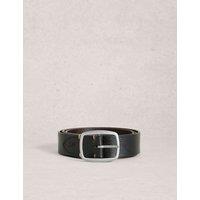 White Stuff Leather Reversible Belt Black Mix
