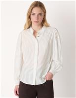 Animal Print Textured Shirt