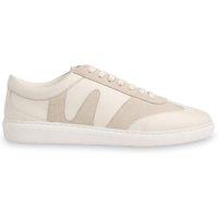 Whistles Suede Lace Up Trainers White Mix