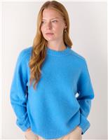 Wool Blend Crew Neck Jumper