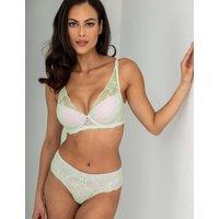 Pour Moi Atelier Lace Brazilian Knickers Light Green