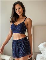 Love To Lounge Floral Non Wired Bra (A-G)