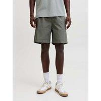 JACK & JONES Pure Cotton Elasticated Waist Shorts Grey