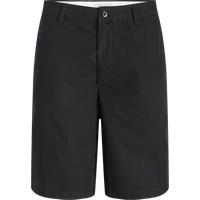 JACK & JONES Pure Cotton Chino Shorts Black