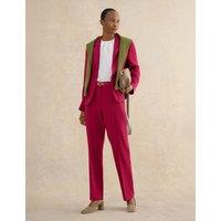 HOBBS Straight Leg Trousers Pink