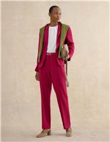 HOBBS Straight Leg Trousers Pink